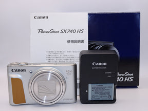 【外観特上級】Canon コンパクトデジタルカメラ PowerShot SX740 HS シルバー