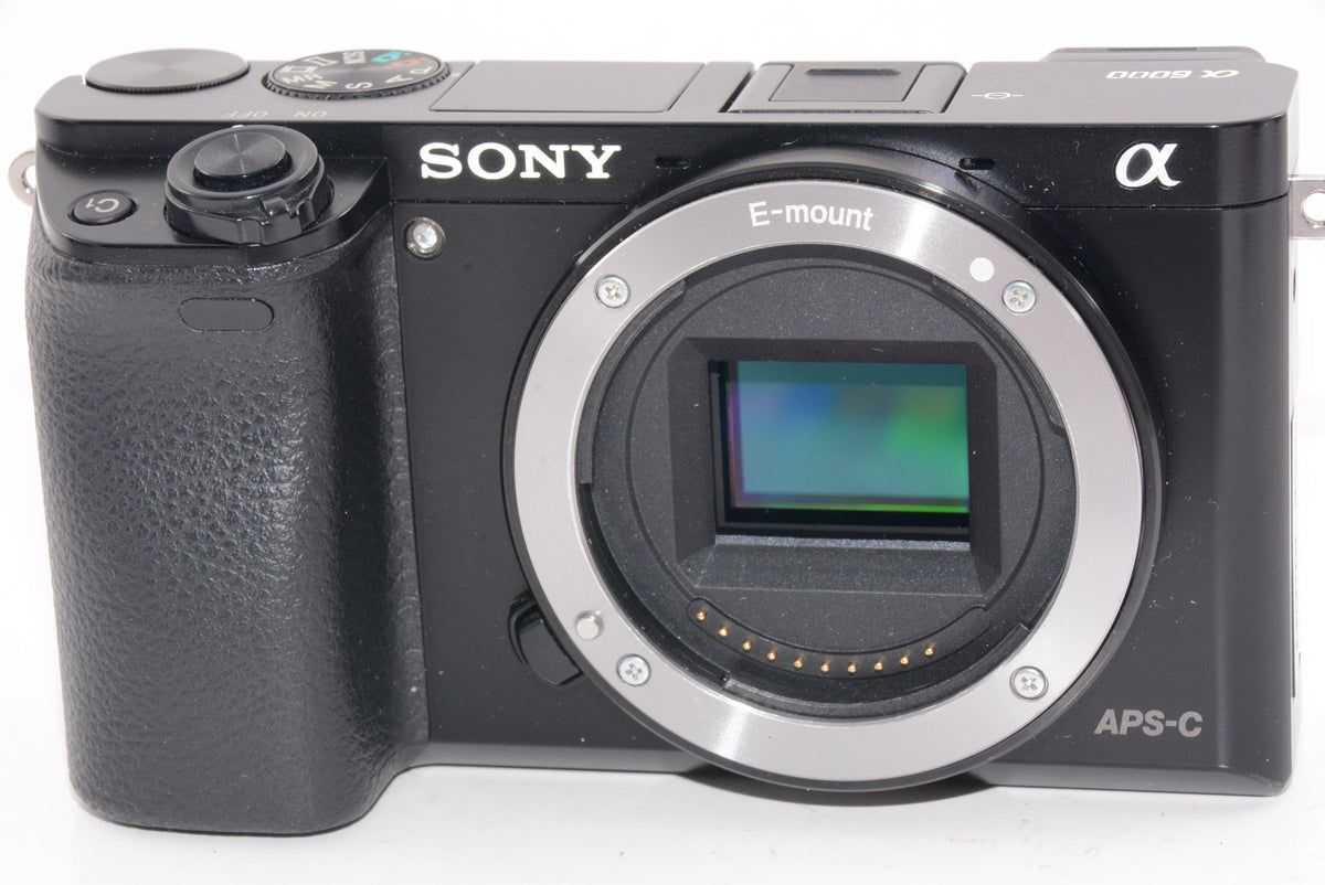 【外観特上級】SONY ミラーレス一眼 α6000 ボディ ブラック ILCE-6000 B