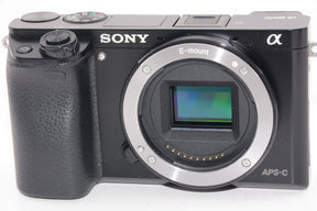 【外観特上級】SONY ミラーレス一眼 α6000 ボディ ブラック ILCE-6000 B