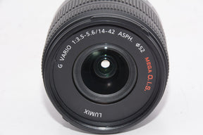 【外観特上級】パナソニック LUMIX G VARIO 14-42mm F3.5-5.6 ASPH. MEGA O.I.S H-FS014042