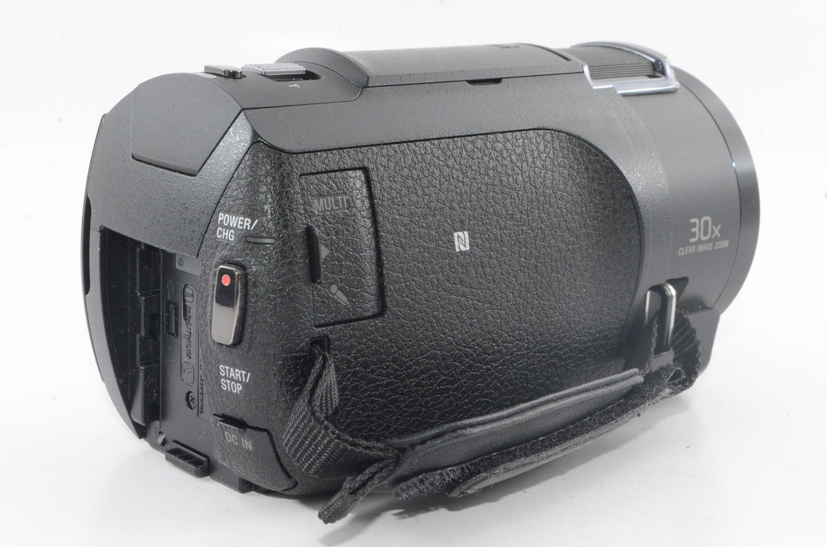 【外観並級】ソニー ビデオカメラ FDR-AX45 4K 64GB 光学20倍 ブラック Handycam FDR-AX45 BC