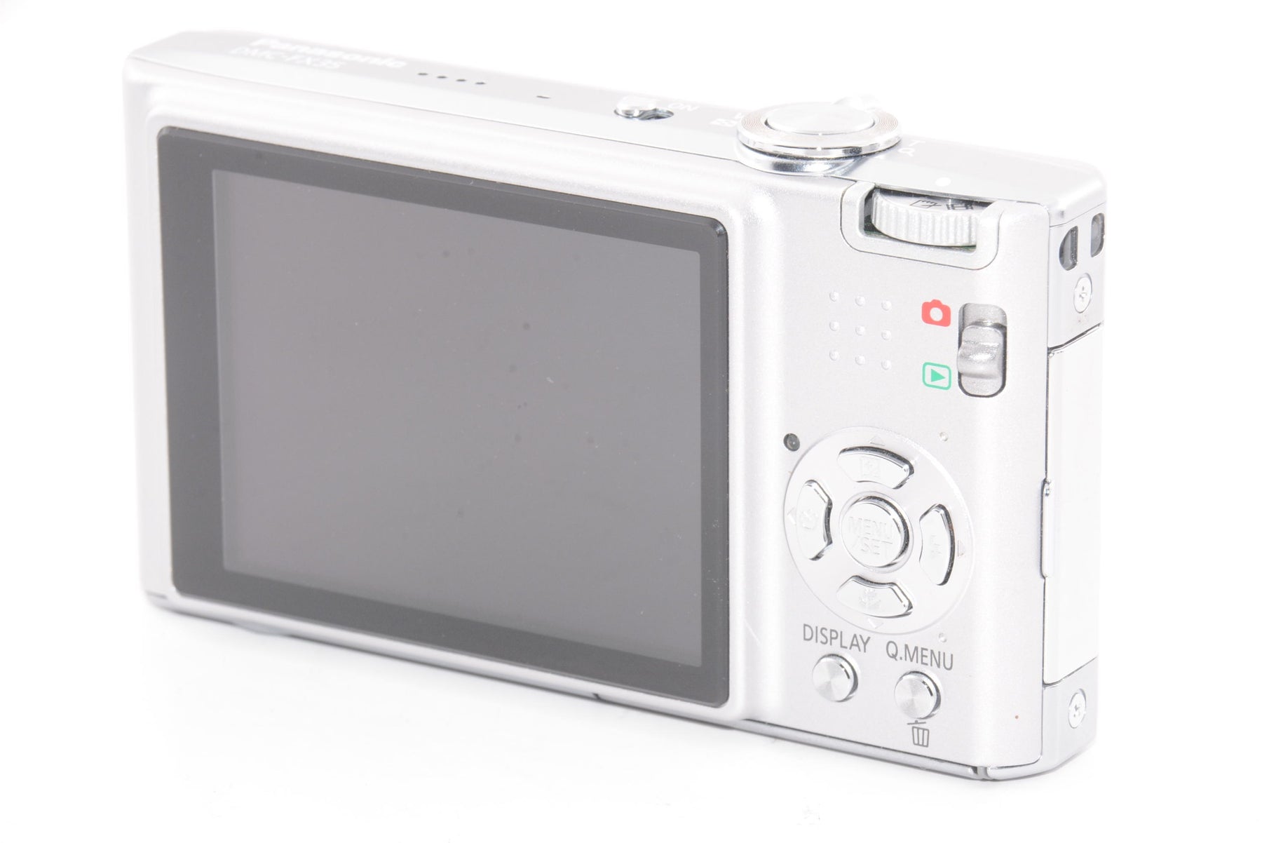 【外観特上級】パナソニック デジタルカメラ LUMIX (ルミックス) FX35 プレシャスシルバー DMC-FX35-S