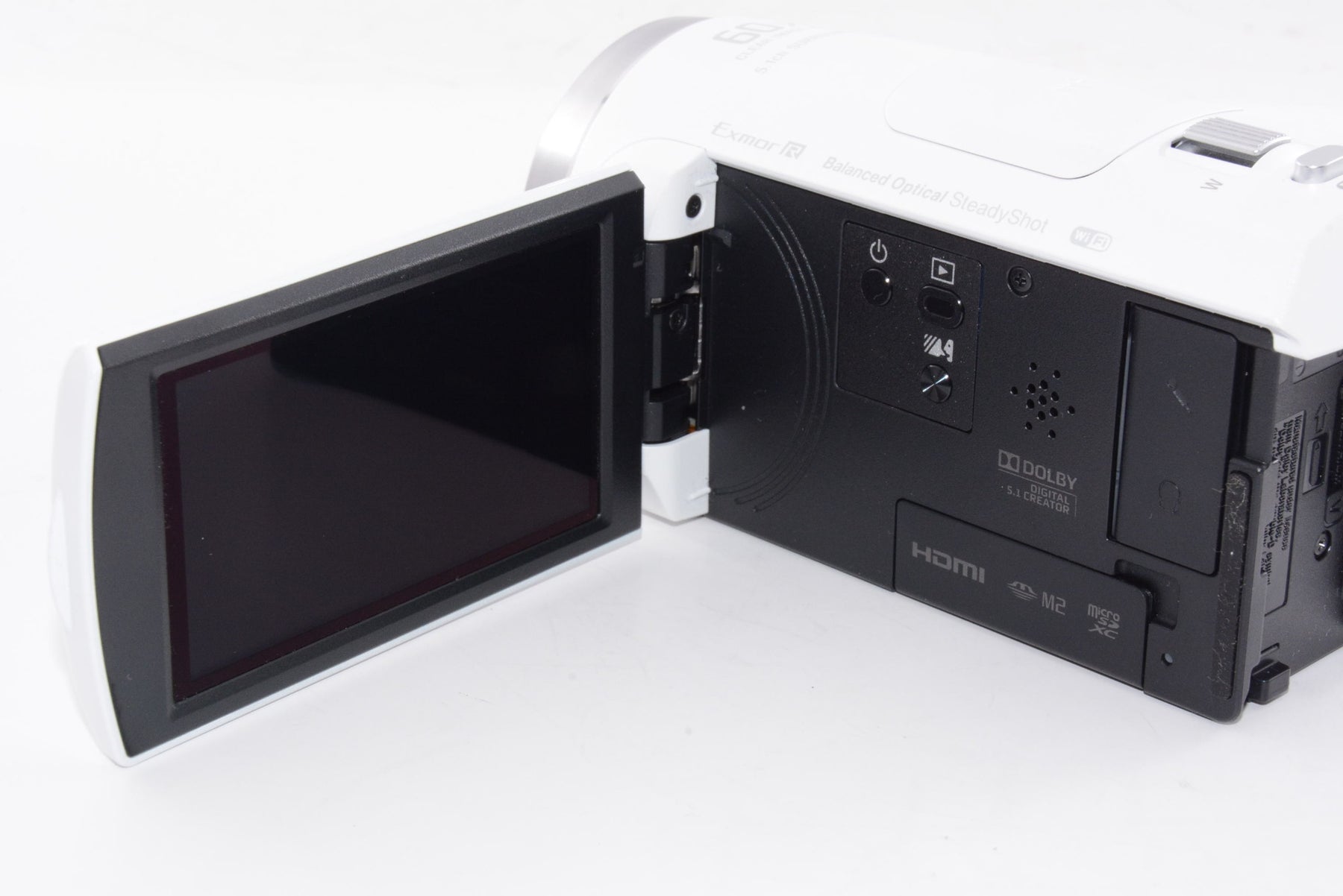 【外観並級】ソニー ビデオカメラ Handycam HDR-CX680 ホワイト