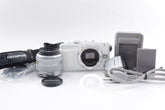 【外観並級】OLYMPUS ミラーレス一眼 PEN Lite E-PL6 レンズキット ホワイト E-PL6 LKIT WHT