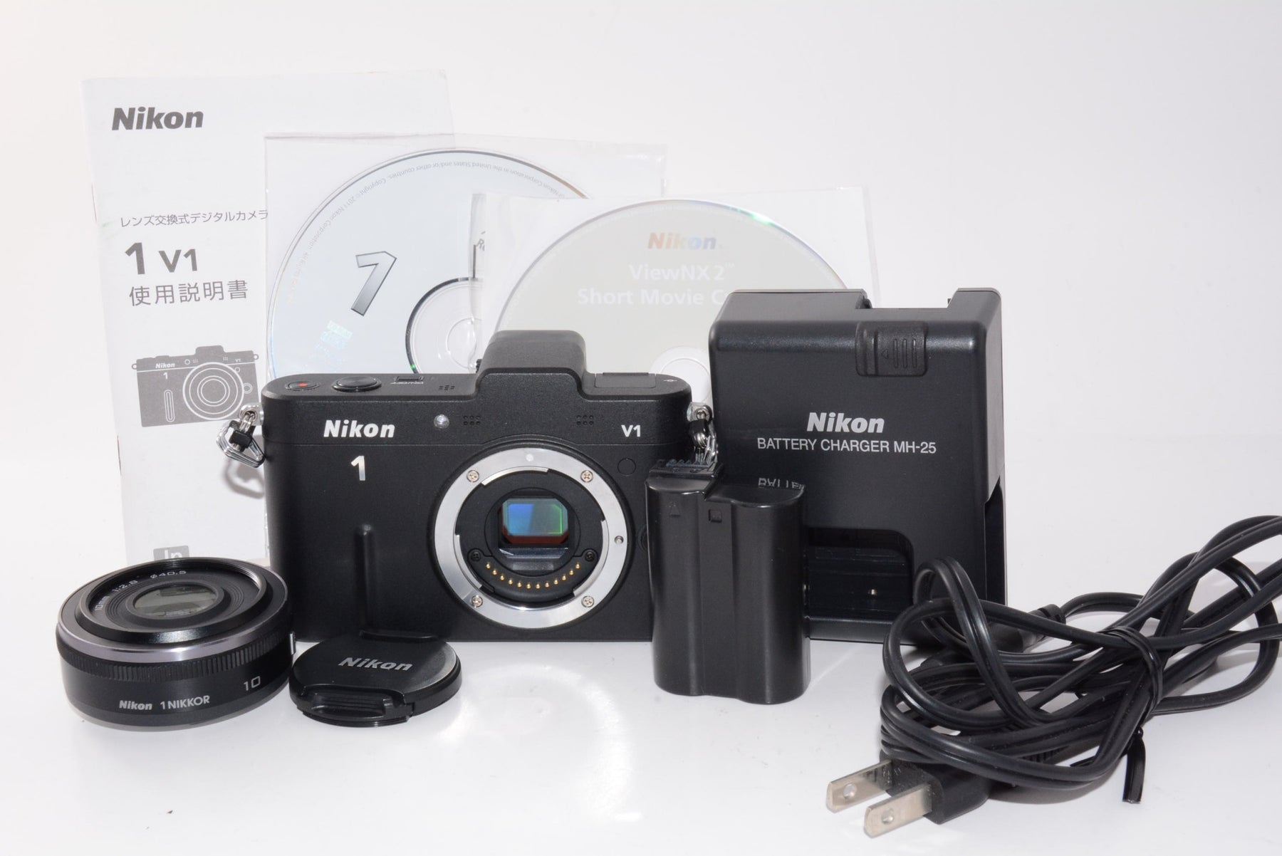 Nikon V1 ミラーレスカメラ レンズキット Amazon | Nikon ミラーレス一眼カメラ Nikon 1 (ニコンワン) V1