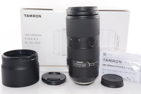 【外観特上級】TAMRON 超望遠ズームレンズ 100-400mm F4.5-6.3 Di VC USD ニコン用 フルサイズ対応 A035N