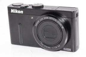 【外観並級】NikonデジタルカメラCOOLPIX P300 ブラックP300 1220万画素 裏面照射CMOS 広角24mm 光学4.2倍 F1.8レンズ フルHD
