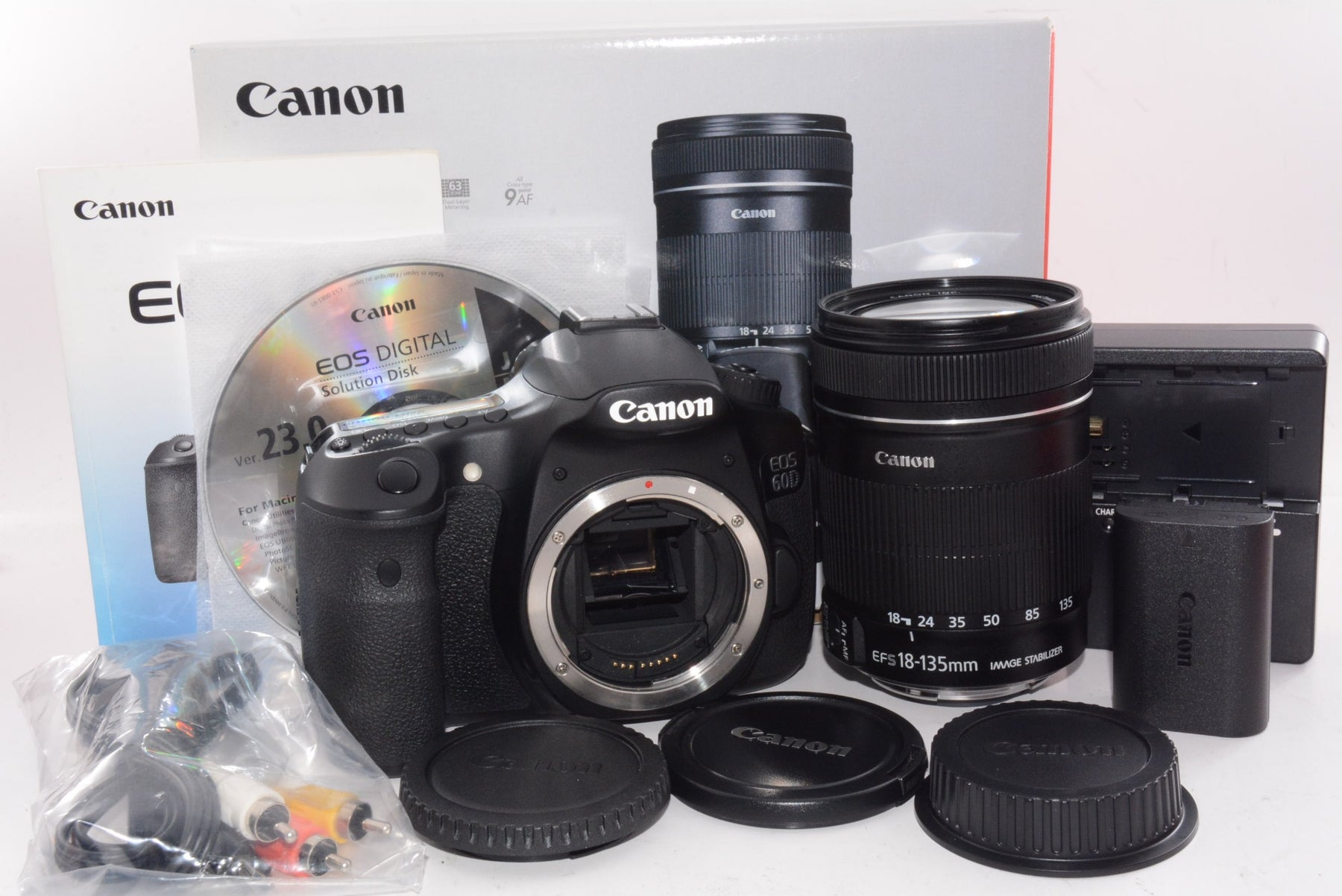 【外観並級】Canon EOS 60D レンズキット EF-S18-135mm F3.5-5.6 IS