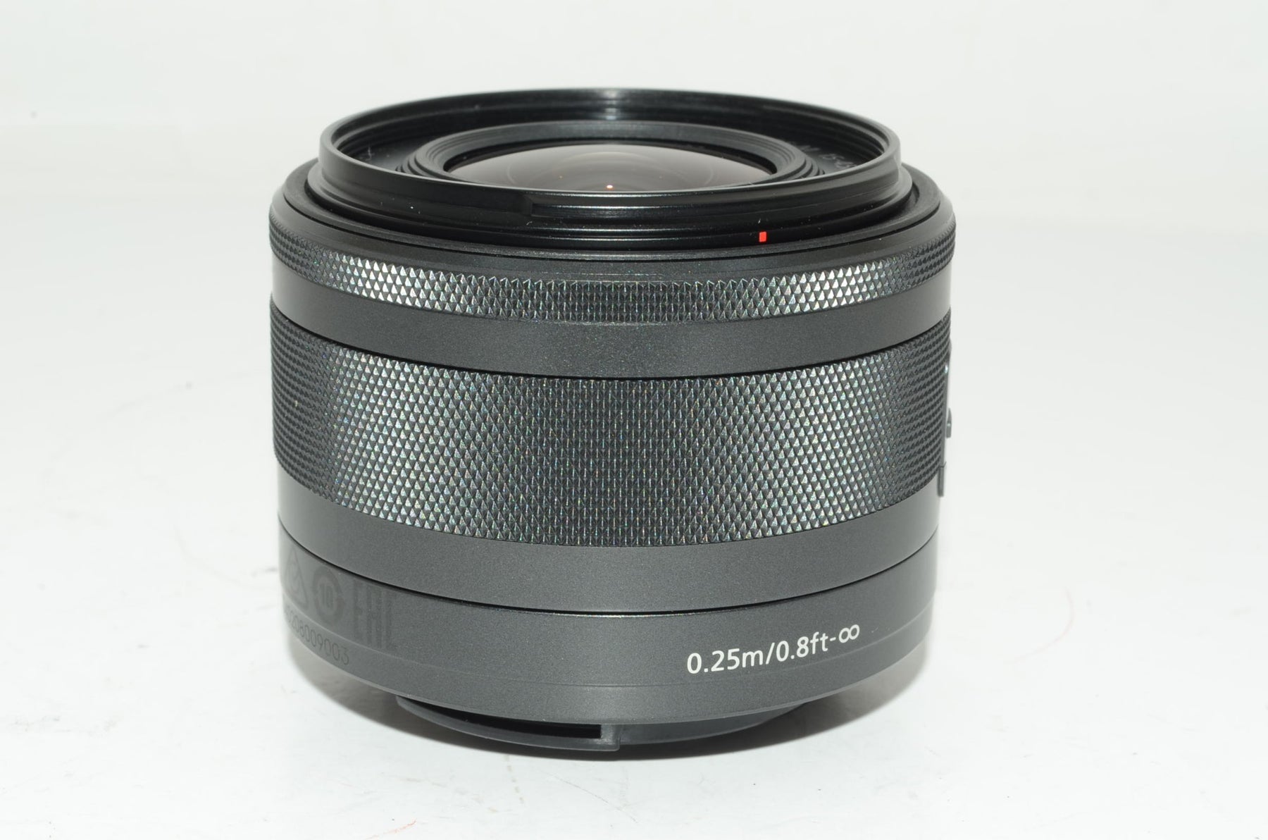 【外観特上級】Canon 標準ズームレンズ EF-M15-45mm F3.5-6.3IS STM(グラファイト) ミラーレス一眼対応 EF-M15-45ISSTM