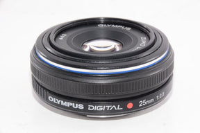 【外観並級】OLYMPUS 標準パンケーキレンズ ZUIKO DIGITAL 25mm F2.8