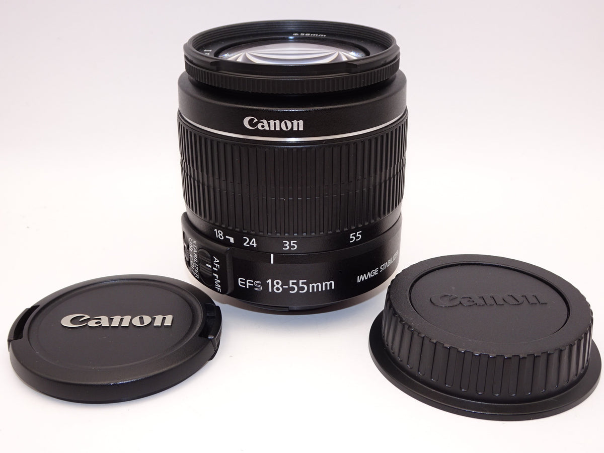 【外観特上級】Canon 標準ズームレンズ EF-S18-55mm F3.5-.5.6 IS II