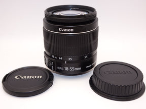 【外観特上級】Canon 標準ズームレンズ EF-S18-55mm F3.5-.5.6 IS II