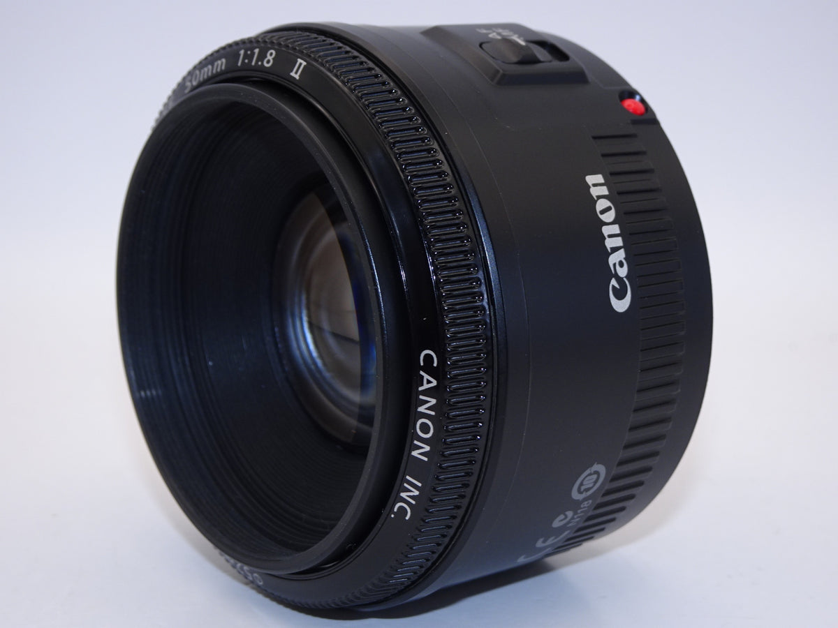 【外観特上級】Canon 単焦点レンズ EF50mm F1.8 II フルサイズ対応