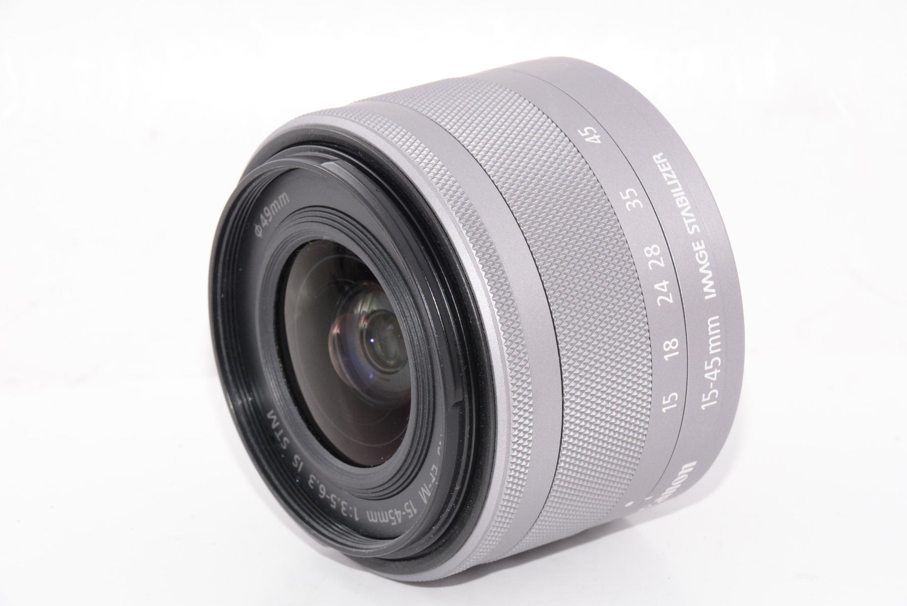 【外観並級】Canon ミラーレス一眼カメラ EOS M10 レンズキット(ホワイト) EF-M15-45mm F3.5-6.3 IS STM 付属 EOSM10WH-1545ISSTMLK