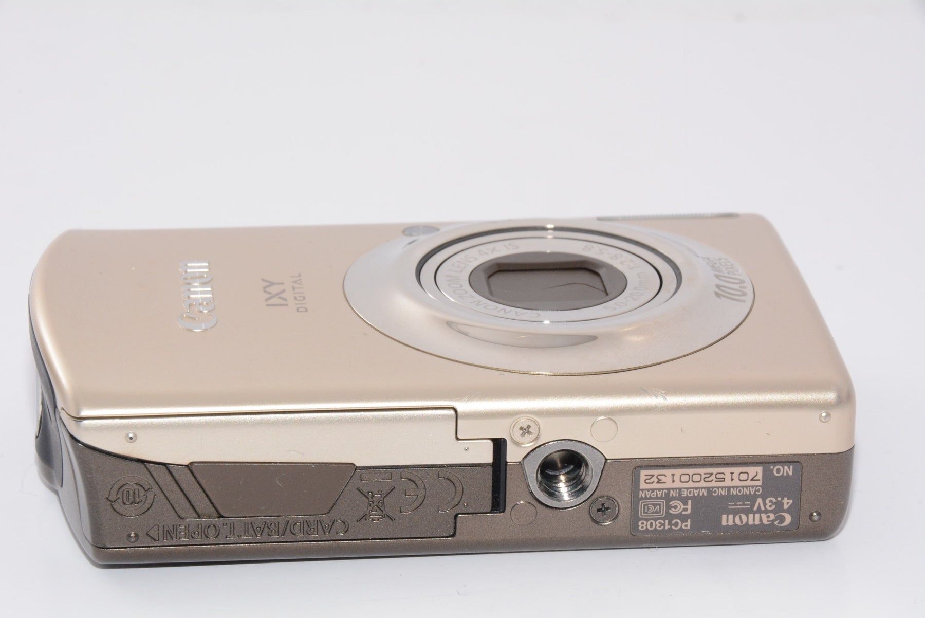【外観特上級】Canon デジタルカメラ IXY DIGITAL (イクシ) 920 IS ゴールド IXYD920IS(GL)