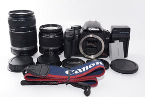 【外観並級】Canon デジタル一眼レフカメラ EOS Kiss X2 ダブルズームキット