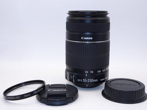 【外観特上級】Canon 望遠ズームレンズ EF-S55-250mm F4-5.6 IS II