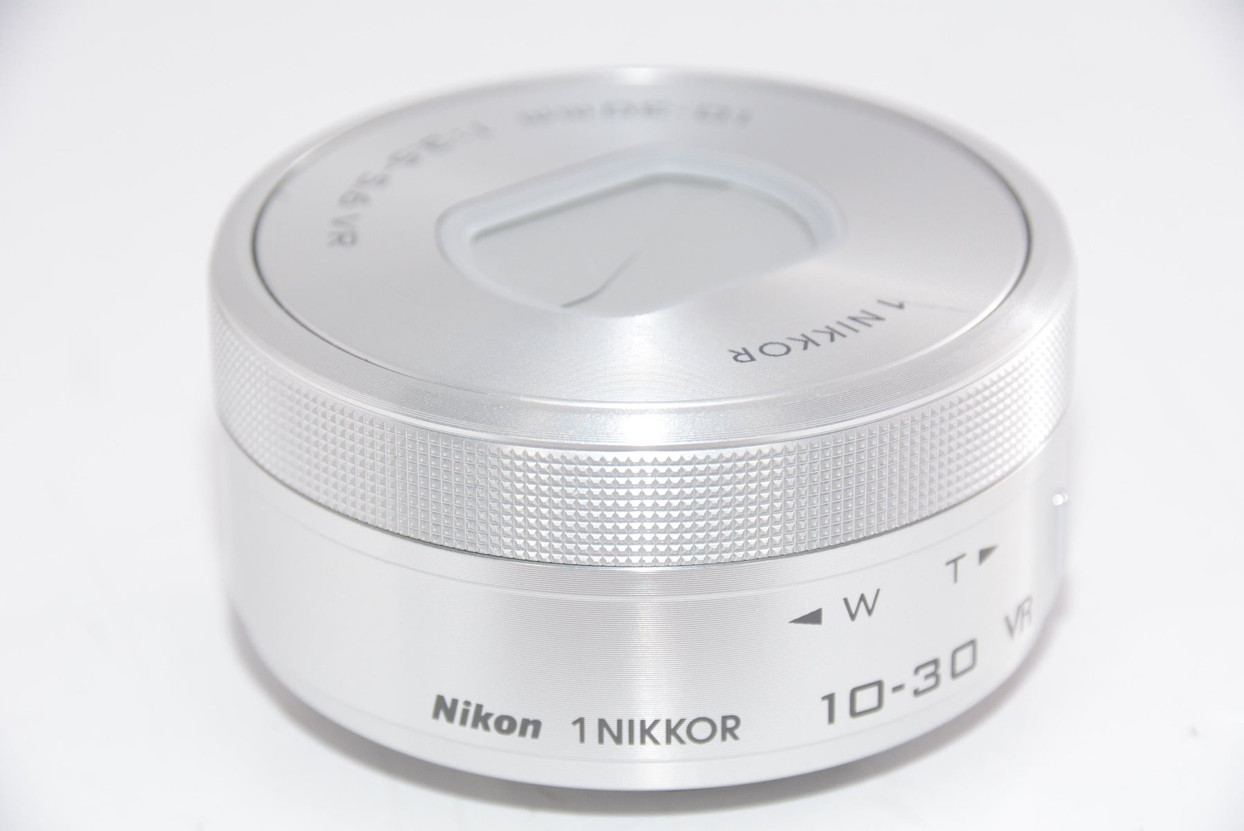 【外観特上級】Nikon 標準ズームレンズ1 NIKKOR VR 10-30mm f/3.5-5.6 PD-ZOOM シルバー