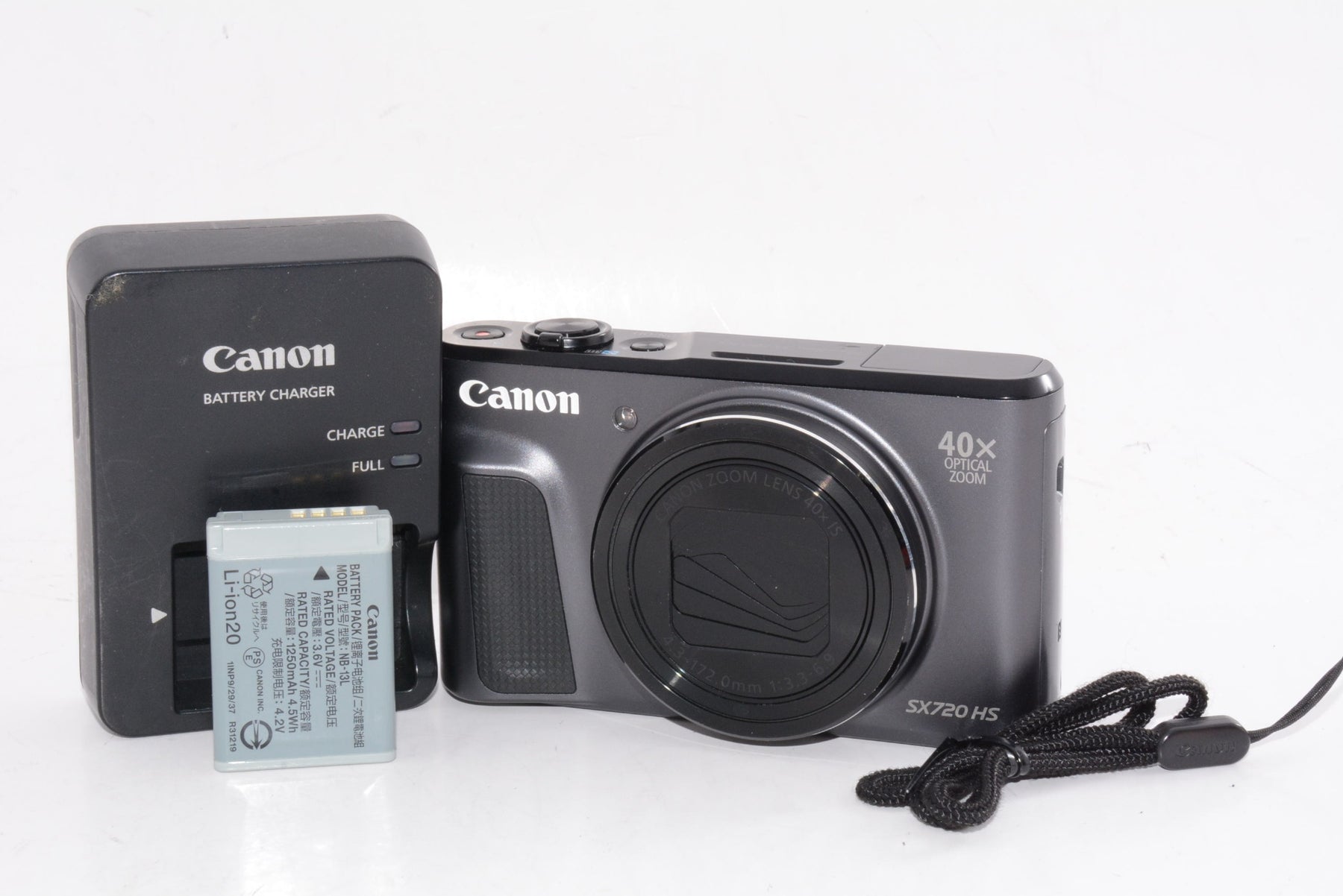 【外観並級】Canon デジタルカメラ PowerShot SX720 HS ブラック