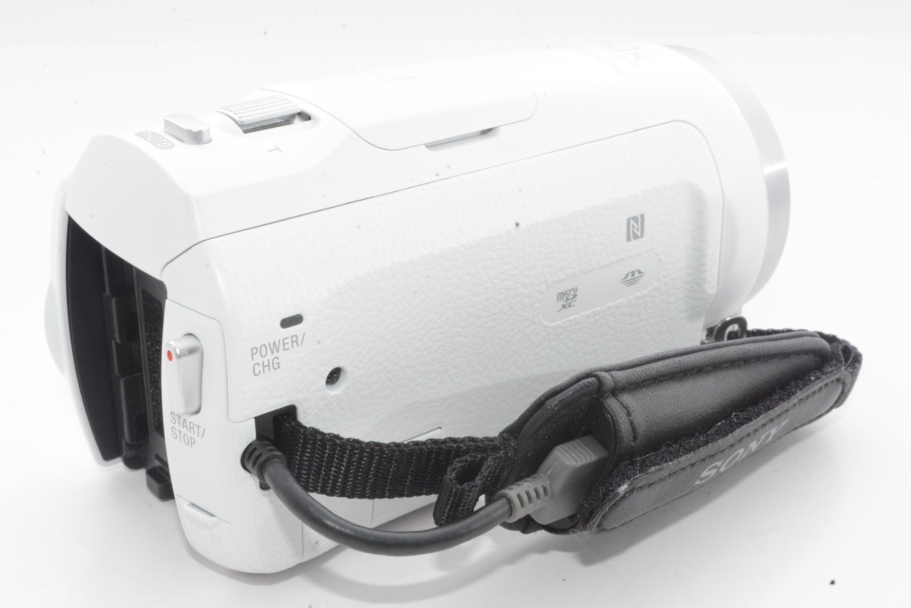 【外観特上級】ソニー SONY ビデオカメラHDR-CX675 32GB  光学30倍 ホワイト Handycam HDR-CX675 W