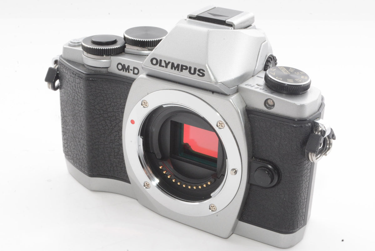 【外観並級】OLYMPUS OM-D E-M10 ボディ シルバー ミラーレス一眼 OM-D E-M10 BODY SLV