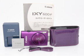 【外観並級】Canon デジタルカメラ IXY600F パープル IXY600F(PR)