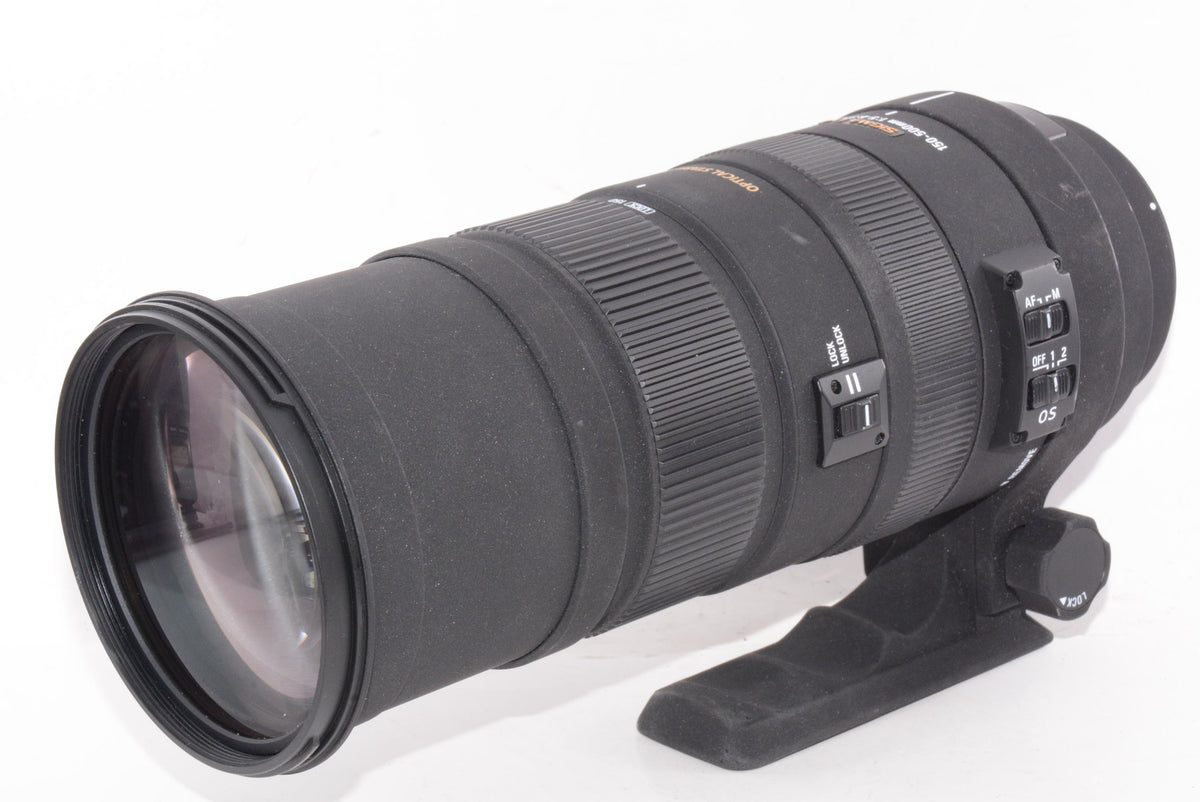 【外観並級】SIGMA 超望遠ズームレンズ APO 150-500mm F5-6.3 DG OS HSM キヤノン用 フルサイズ対応