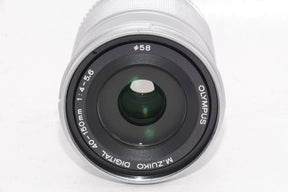 【外観特上級】OLYMPUS M.ZUIKO DIGITAL ED 40-150mm F4.0-5.6 R シルバー