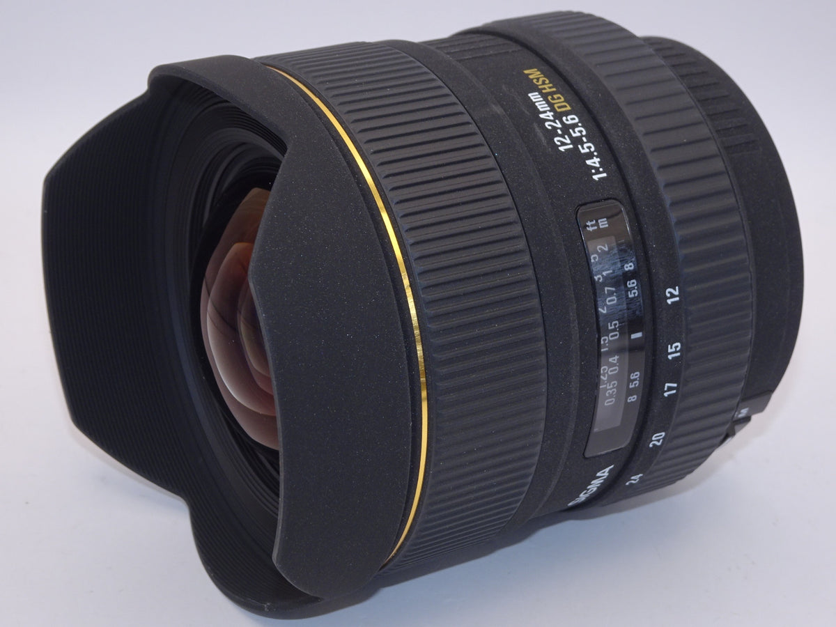 【外観並級】シグマ 12-24mm F4.5-5.6 EX DG ASPHERICAL キヤノン用