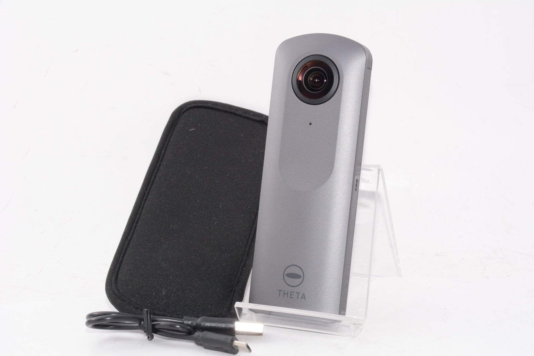 【外観並級】RICOH THETA V メタリックグレー 360度カメラ