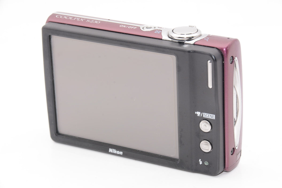 【外観特上級】Nikon デジタルカメラ COOLPIX (クールピクス) S230 パープル S230PP