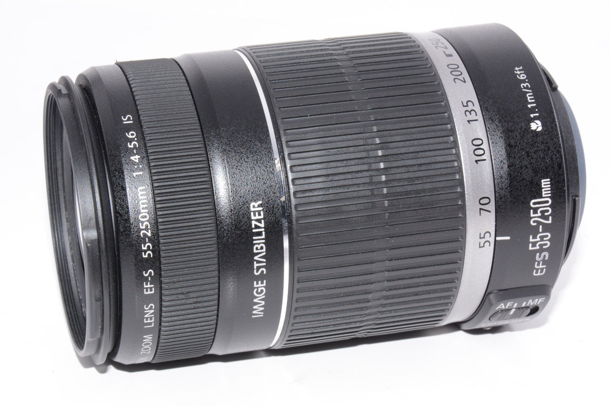 【外観並級】Canon 望遠レンズ EF-S55-250mm F4-5.6 IS