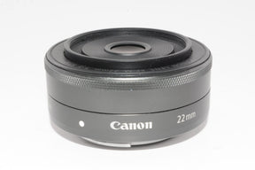 【外観特上級】Canon EF-M22mm F2 STM ミラーレス一眼対応