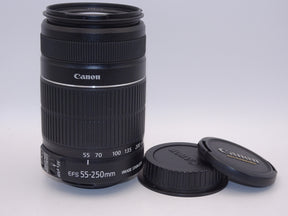 【外観特上級】Canon 望遠ズームレンズ EF-S55-250mm F4-5.6 IS II