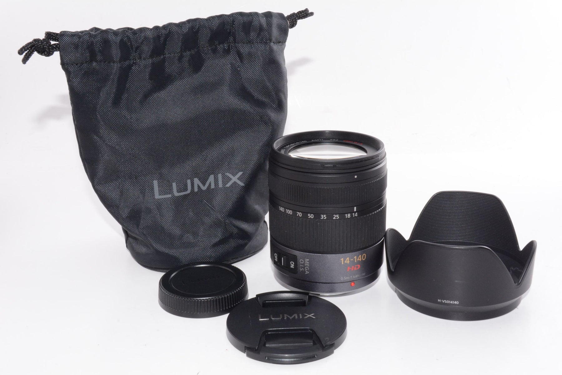 【外観特上級】パナソニック 望遠ズームレンズ マイクロフォーサーズ用 ルミックス G VARIO HD 14-140mm/F4.0-5.8 ASPH/MEGA O.I.S. H-VS014140