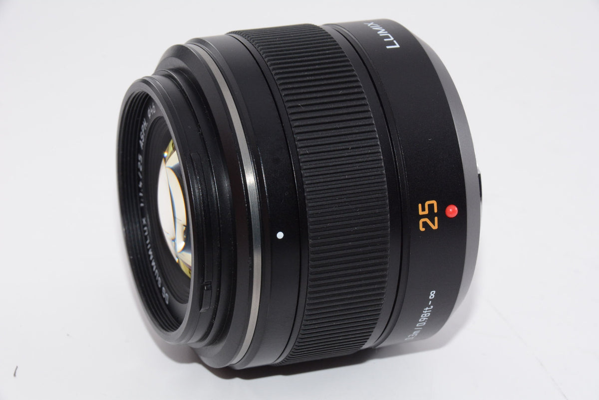 【外観特上級】パナソニック マイクロフォーサーズ用 DG SUMMILUX 25mm/F1.4 ASPH. ブラック H-X025