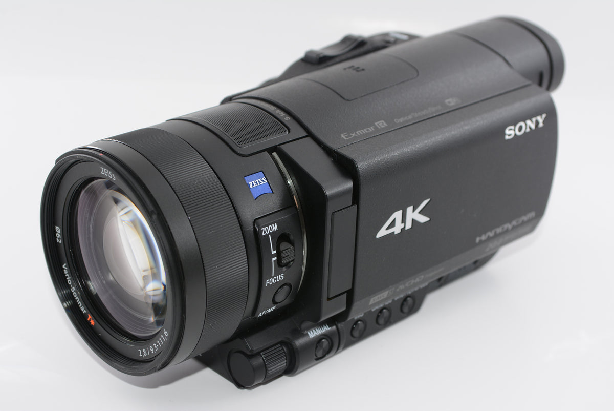 【外観特上級】ソニー SONY ビデオカメラ FDR-AX100 4K 光学12倍 ブラック Handycam FDR-AX100 BC