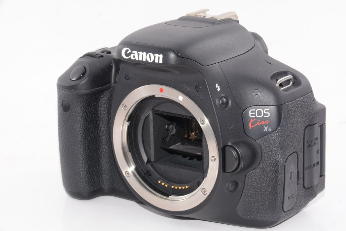 【外観特上級】Canon デジタル一眼レフカメラ EOS Kiss X5 レンズキット