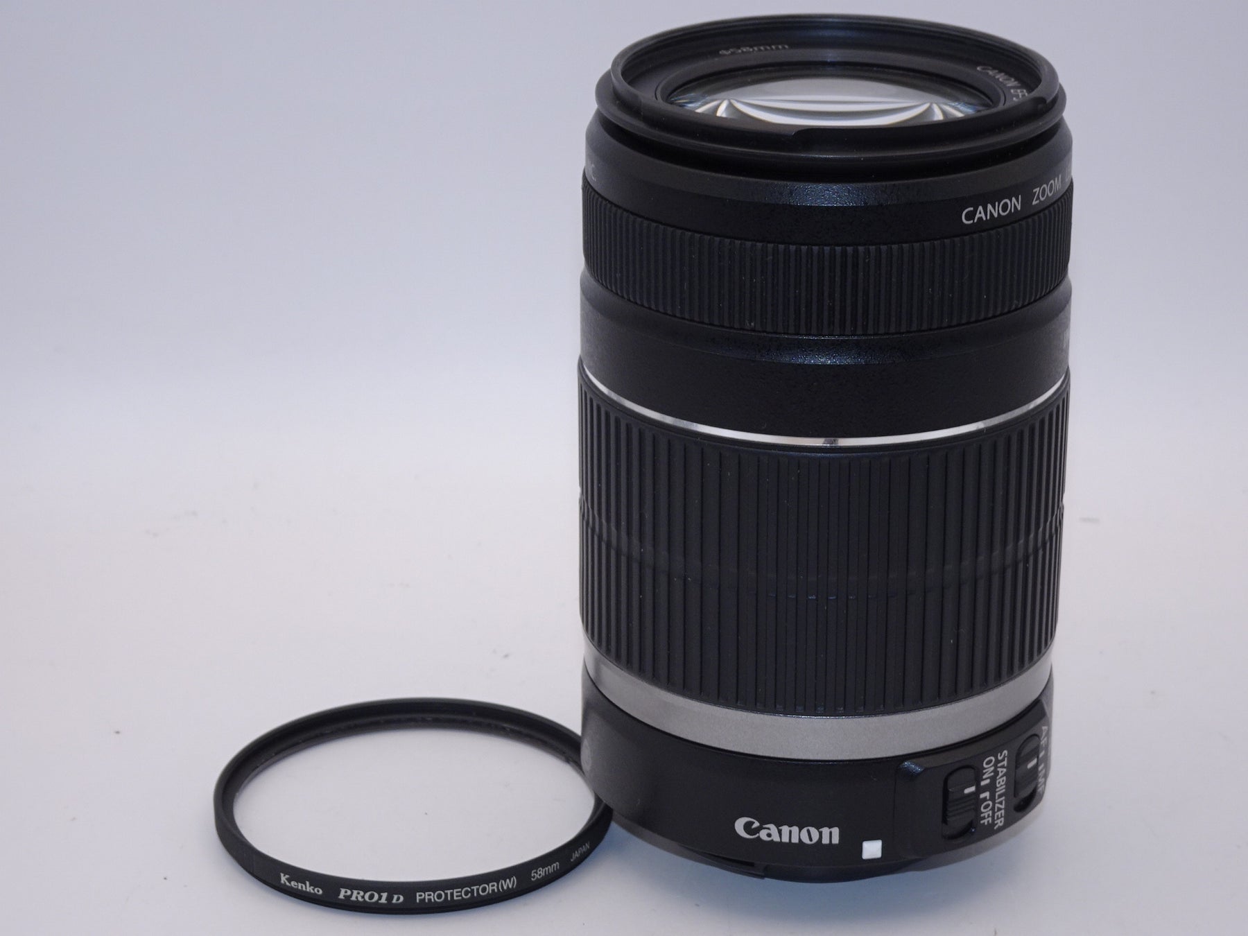 【外観特上級】Canon 望遠レンズ EF-S55-250mm F4-5.6 IS