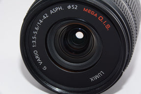 【外観特上級】パナソニック LUMIX G VARIO 14-42mm F3.5-5.6 ASPH. MEGA O.I.S H-FS014042