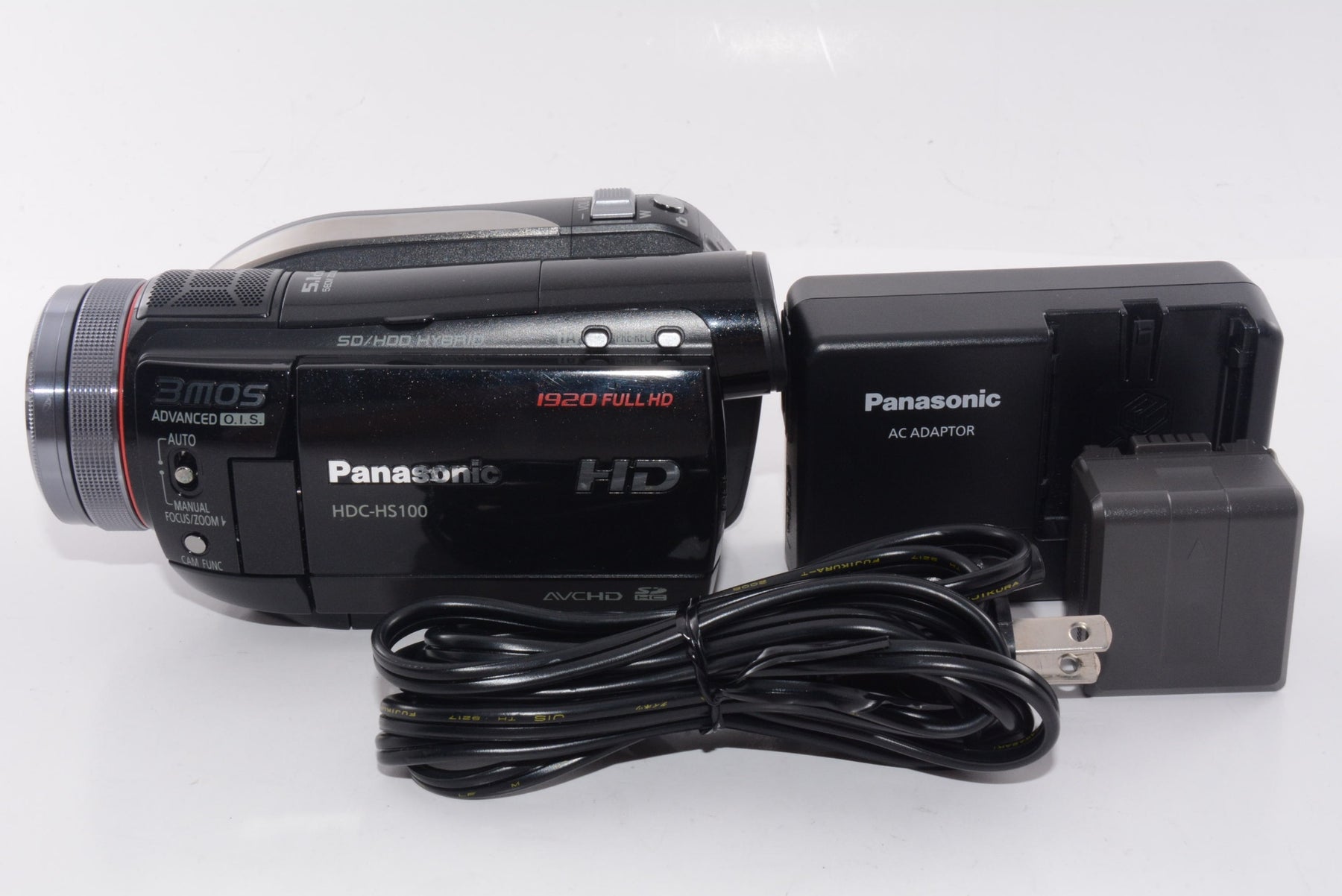 【外観特上級】パナソニック デジタルハイビジョンビデオカメラ ブラック HDC-HS100-K