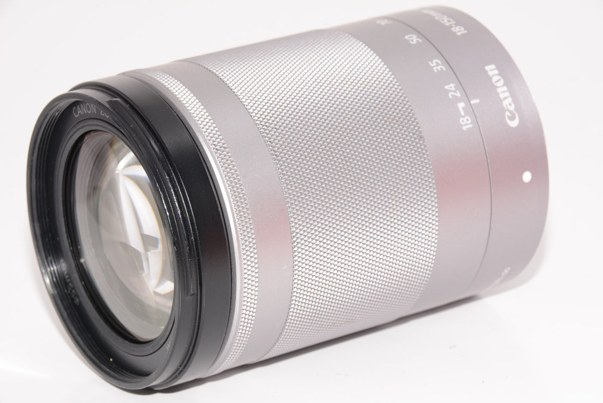 【外観並級】Canon 望遠ズームレンズ EF-M18-150mm F3.5-6.3 IS STM ミラーレス専用 シルバー EF-M18-150ISSTMSL