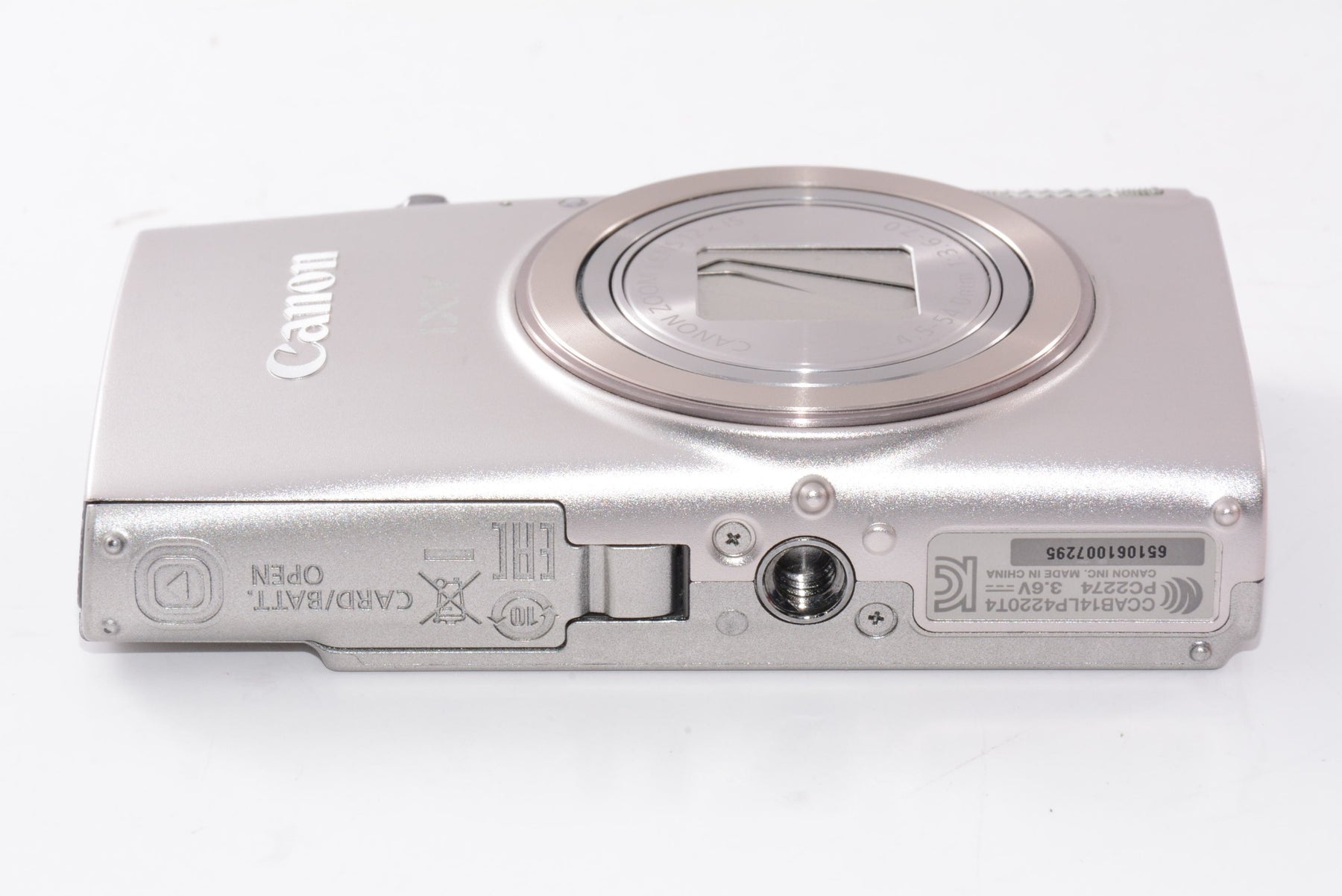 【外観特上級】Canon コンパクトデジタルカメラ IXY 650 シルバー IXY650SL