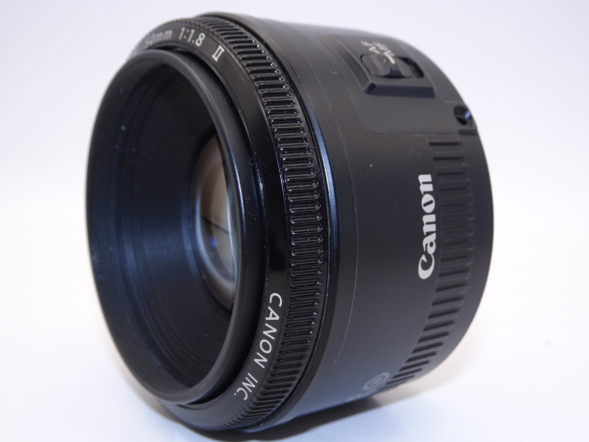 【外観並級】Canon 単焦点レンズ EF50mm F1.8 II フルサイズ対応