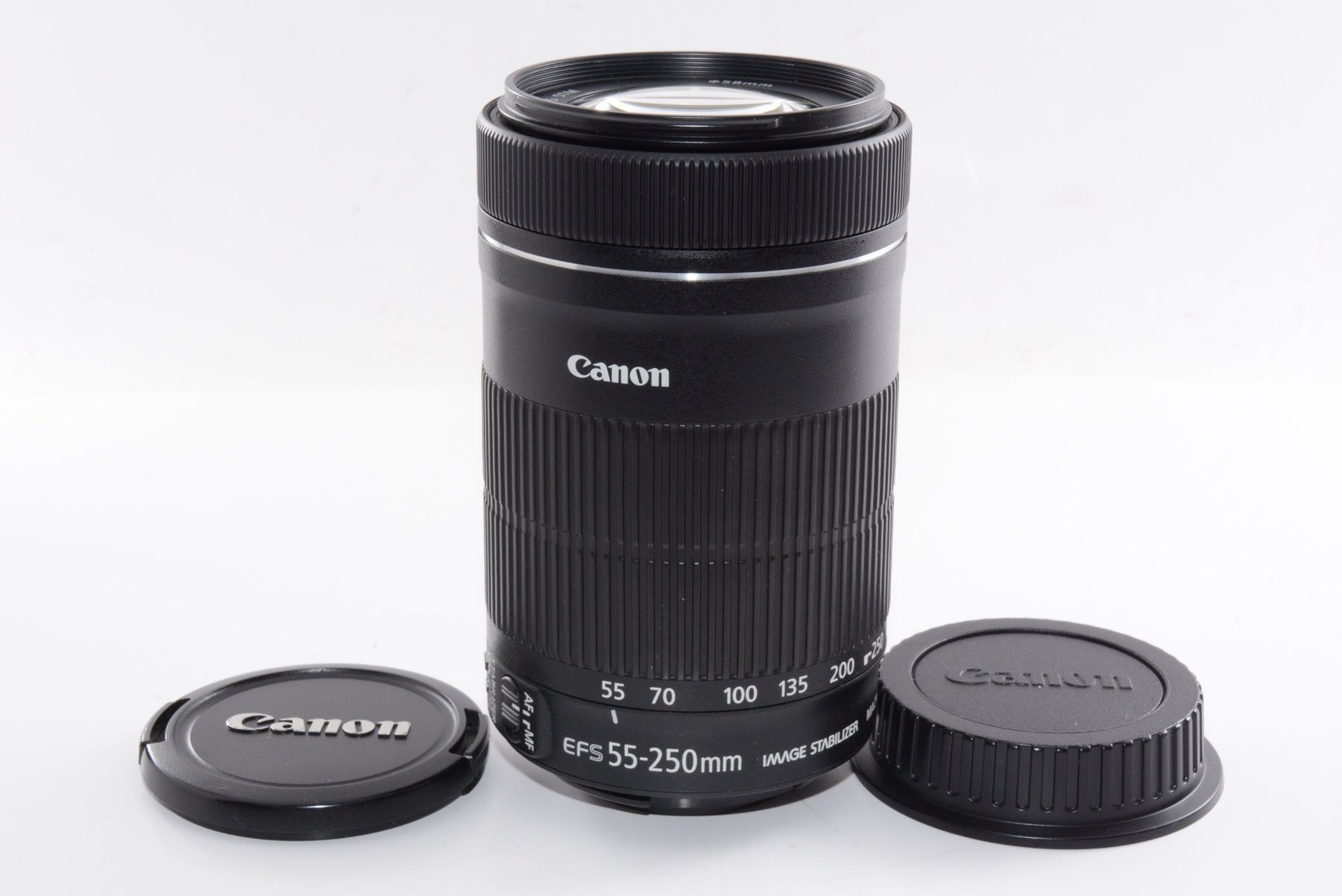 【外観並級】Canon 望遠ズームレンズ EF-S55-250mm F4-5.6 IS STM