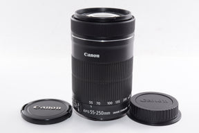 【外観並級】Canon 望遠ズームレンズ EF-S55-250mm F4-5.6 IS STM