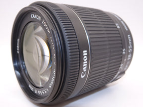 【外観特上級】Canon 標準ズームレンズ EF-S18-55mm F3.5-5.6 IS STM