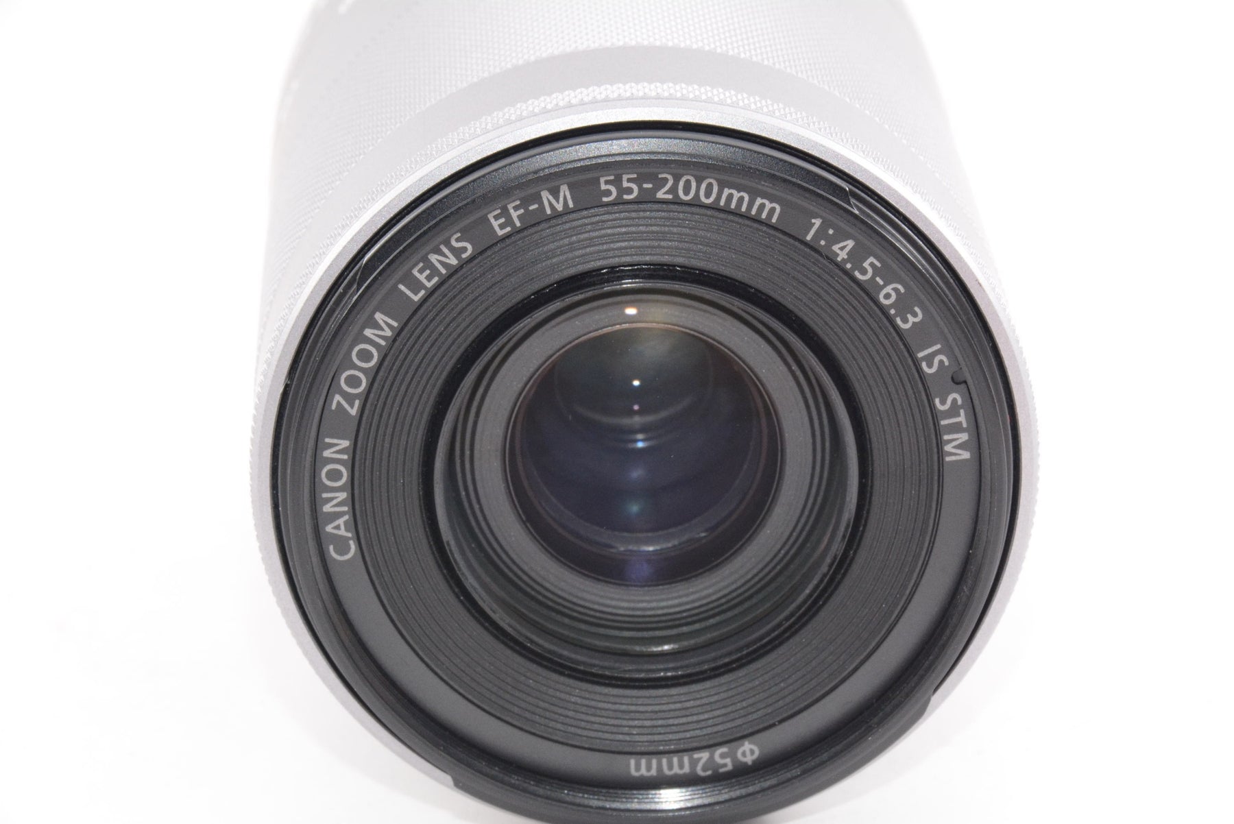 【外観特上級】Canon EF-M55-200mm F4.5-6.3 IS STM シルバー