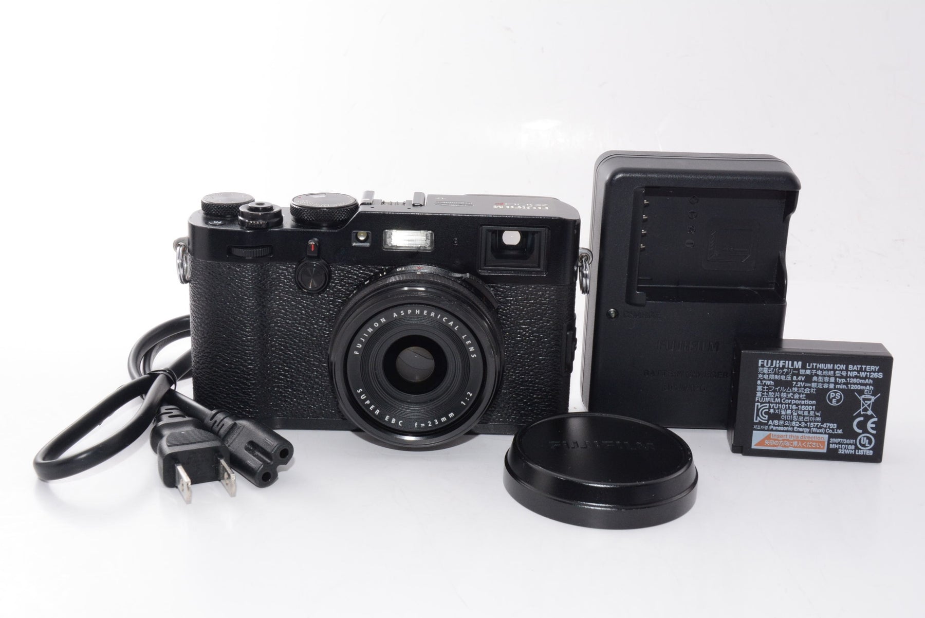 【外観並級】FUJIFILM デジタルカメラ X100F ブラック X100F-B