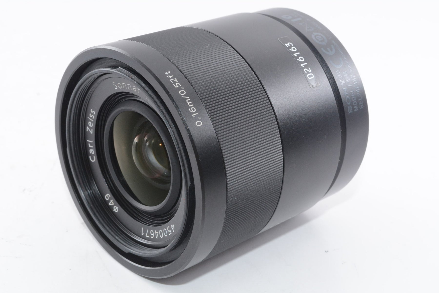 【外観特上級】ソニー SONY 単焦点レンズ Sonnar T* 24mm F1.8 ZA ソニー Eマウント用 APS-C専用 SEL24F18Z